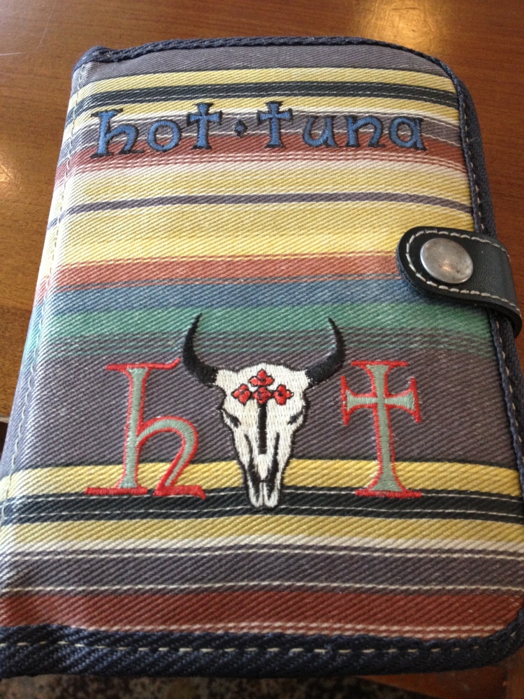 Cloth covered journal
