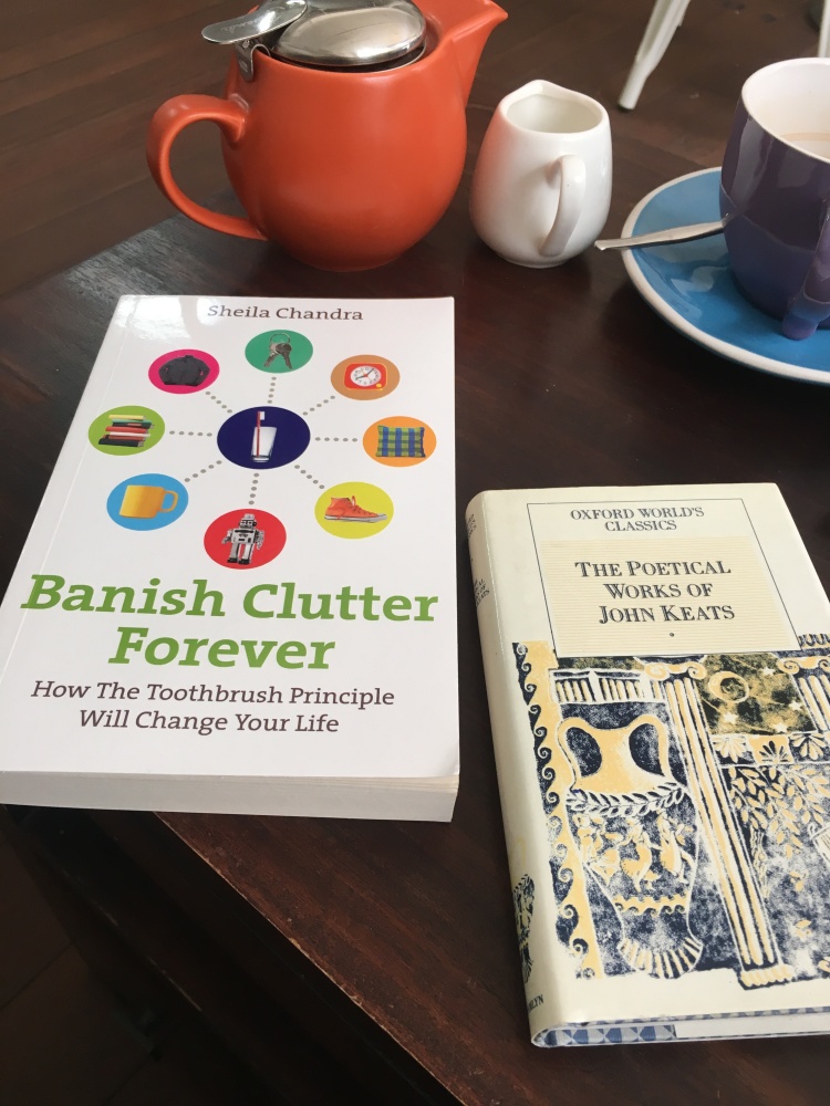 OWC Poetical Works of John Keats and Banish Clutter Forever by Sheila Chandra